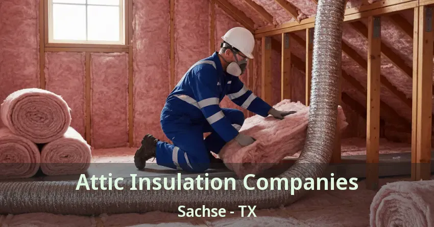 Attic Insulation Companies Sachse - TX