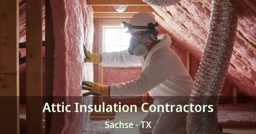 Attic Insulation Contractors Sachse - TX