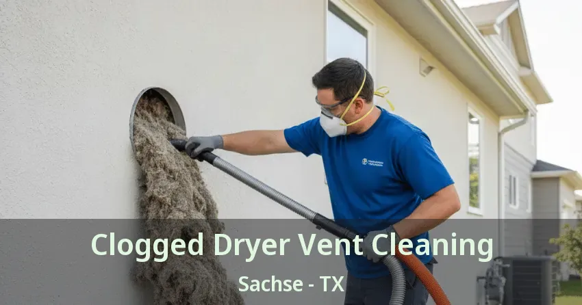 Clogged Dryer Vent Cleaning Sachse - TX