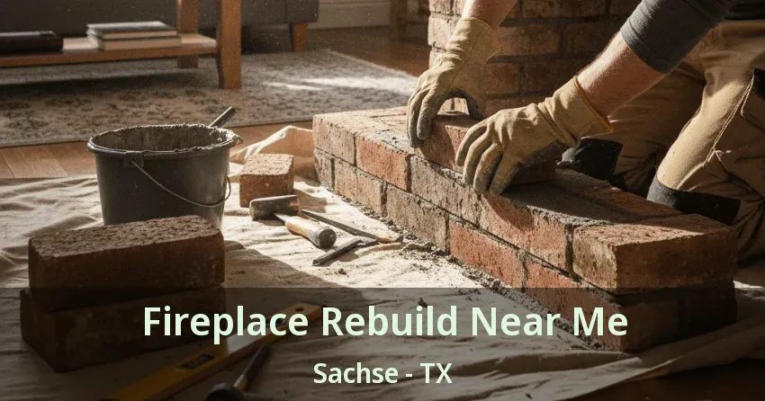 Fireplace Rebuild Near Me Sachse - TX